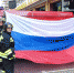 Саратовские пожарные присоединились к празднованию Дня флага РФ - МЧС Саратовской области