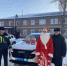 В Ершове Полицейский Дед Мороз навестил детей сотрудников и пенсионеров органов внутренних дел - ГИБДД