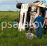 В результате опрокидывания битумовоза пострадали двое мужчин - ChpSaratov.Ru
