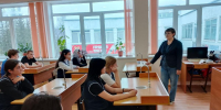 Профориентация в школах области - Вавиловский университет
