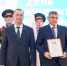 В День Конституции глава региона Роман Бусаргин вручил переходящий штандарт Губернатора Саратовской области ООО «Наше дело» - Министерство сельского хозяйства
