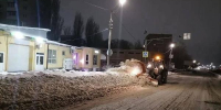 В течение ночи коммунальные службы устраняли последствия снегопада - Правительство Саратовской области