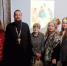 Участницы кружка церковной вышивки посетили лекцию «Иконы Андрея Рублева» - Свято-Троицкий собор