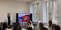 Кураторский час, посвящённый Дню защитника Отечества - Вавиловский университет