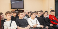 Студенты ФТК встретились с бойцами войск беспилотных систем и представителями 12 ГУ МО - Вавиловский университет