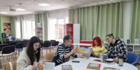 Библиотека № 9. «Сказки народов Поволжья: оживи книгу», мастер-класс в рамках Всероссийской акции «Неделя детской книги». - ЦБС г. Саратова