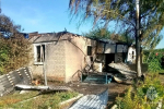 В Марксовском районе при пожаре в доме погиб мужчина